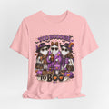 Witches be Shopping-Halloween T-shirt / Pink Witch Graphic Tee