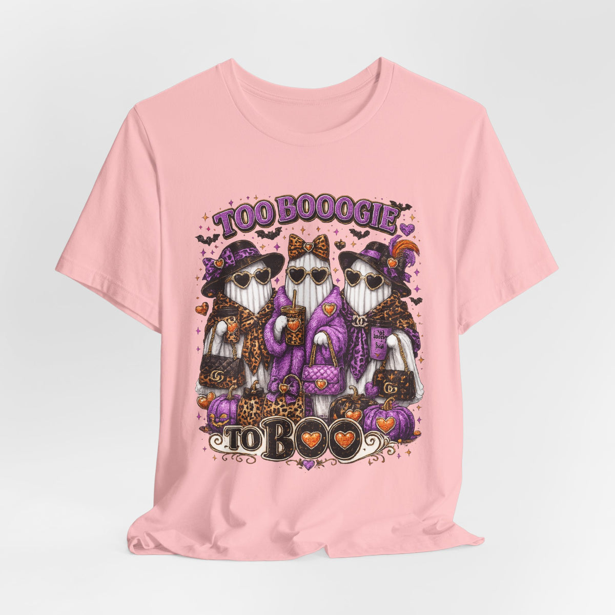 Witches be Shopping-Halloween T-shirt / Pink Witch Graphic Tee