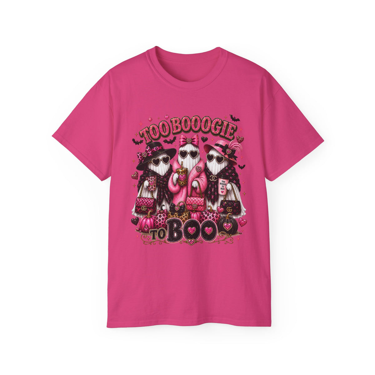 Too Boogie to Boo Halloween T‑Shirt