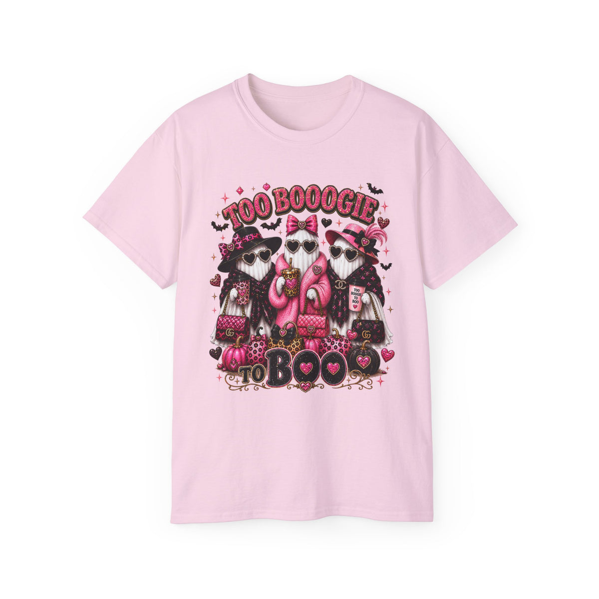 Too Boogie to Boo Halloween T‑Shirt